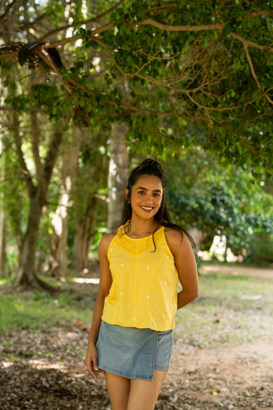 Yellow Polka