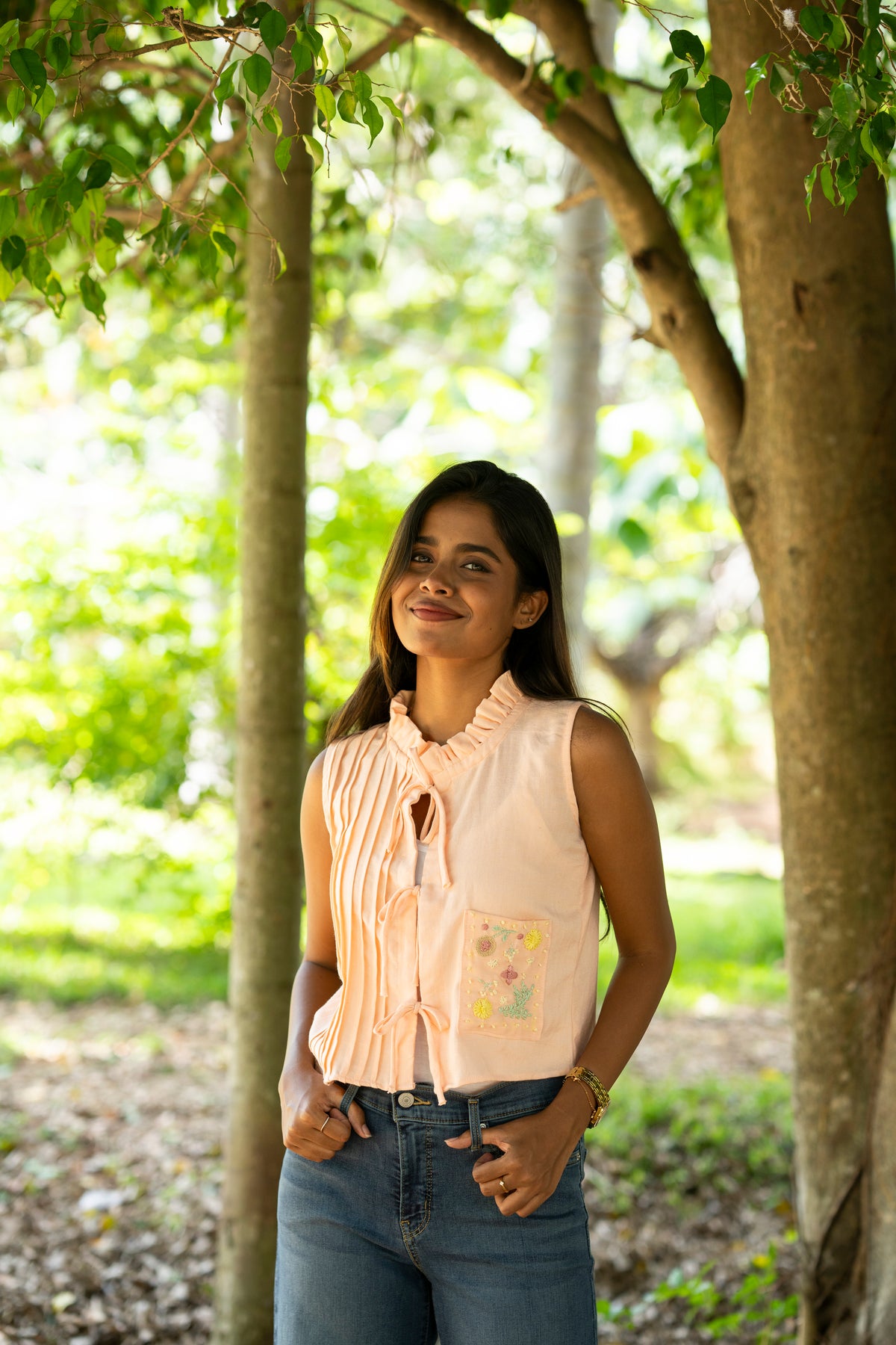 Peach Vest