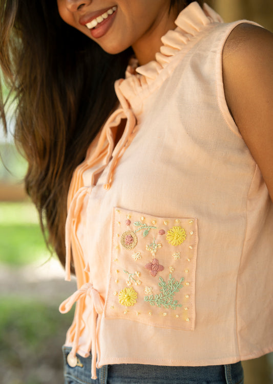 Peach Vest
