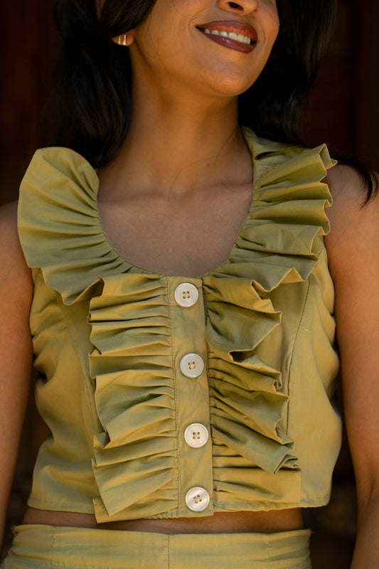 Olive Ruffle