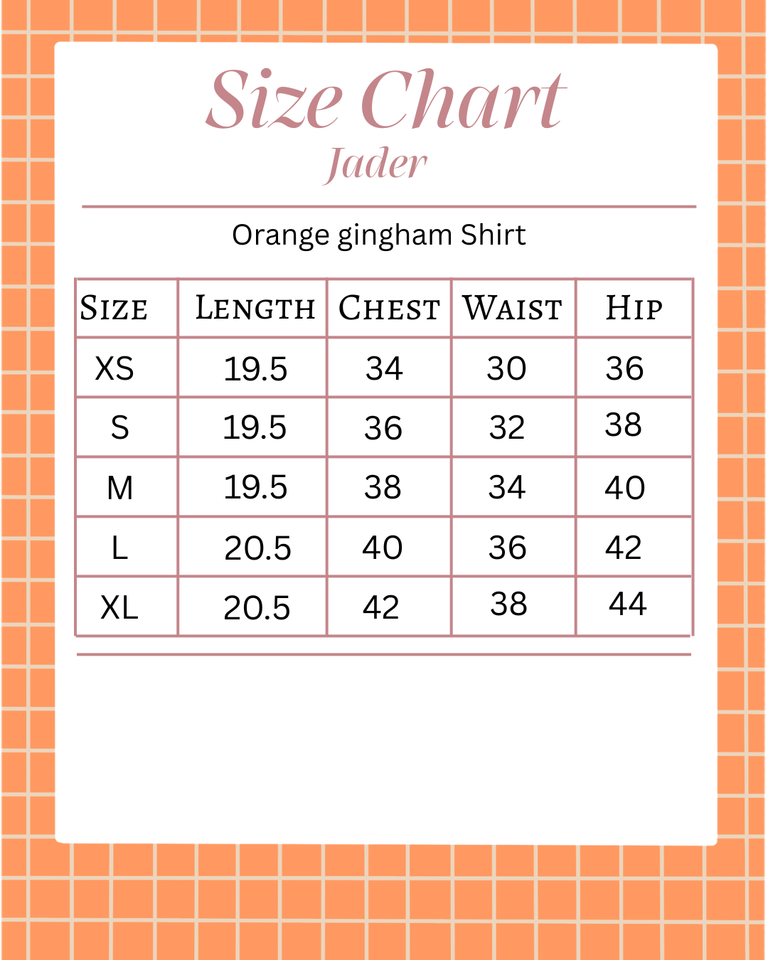 Gingham Shirt
